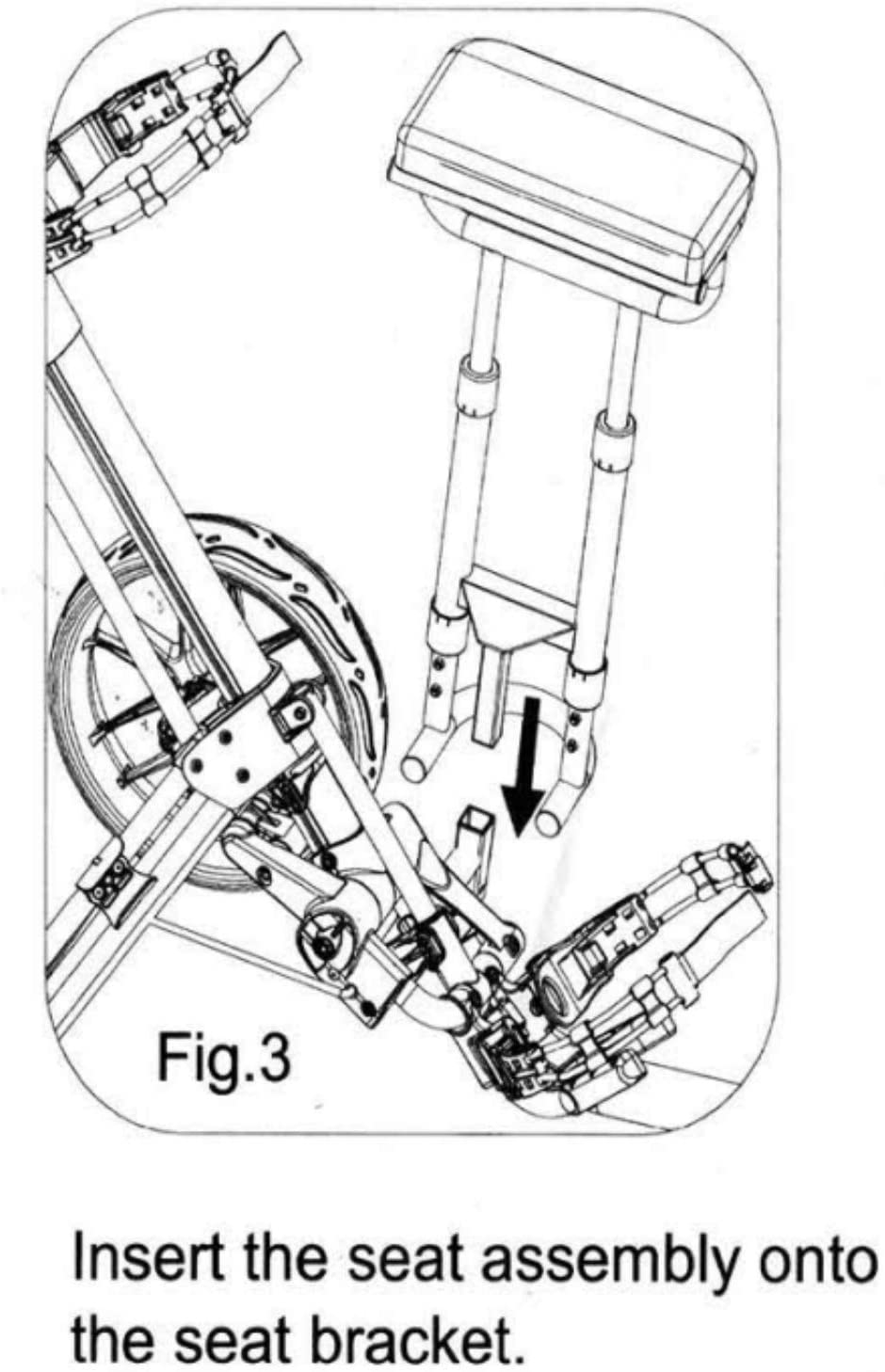 CaddyTek Removable Seat for CaddyLite EZ | Exclusive Fit for EZ Series | On-Course Rest Spot