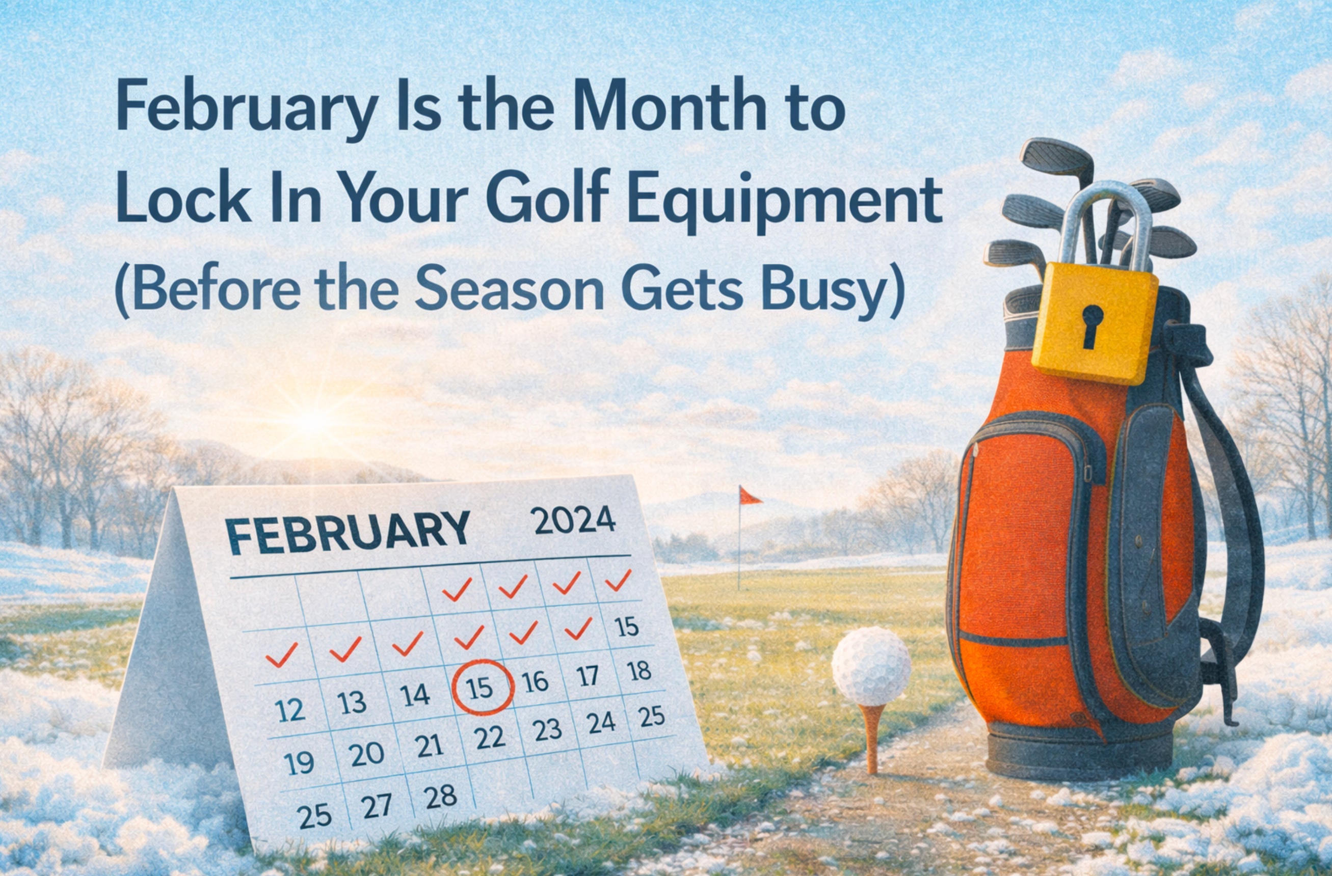 February Is the Month to Lock In Your Golf Equipment (Before the Season Gets Busy)
