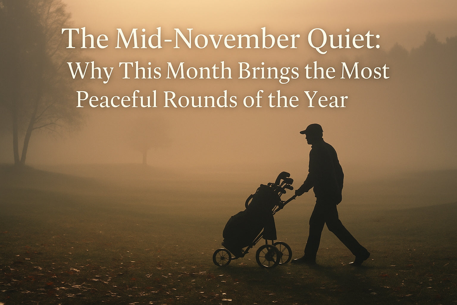 The Mid-November Quiet: Why This Month Brings the Most Peaceful Rounds of the Year
