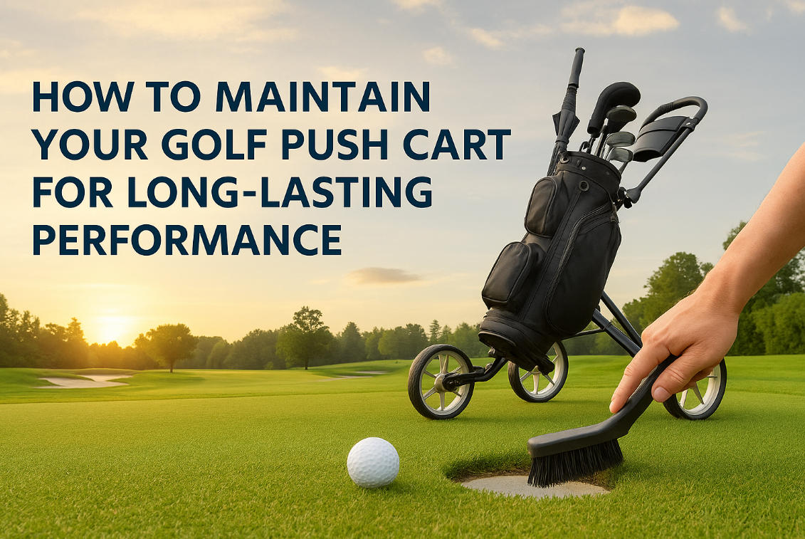 How to Maintain Your Golf Push Cart for Long-Lasting Performance？