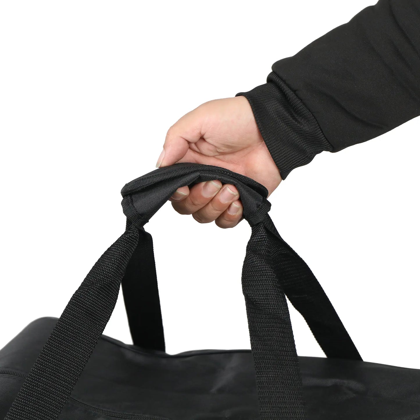 CaddyTek Push Cart Carry Bag | Waterproof Storage & Travel Case for Compact Carts, Black