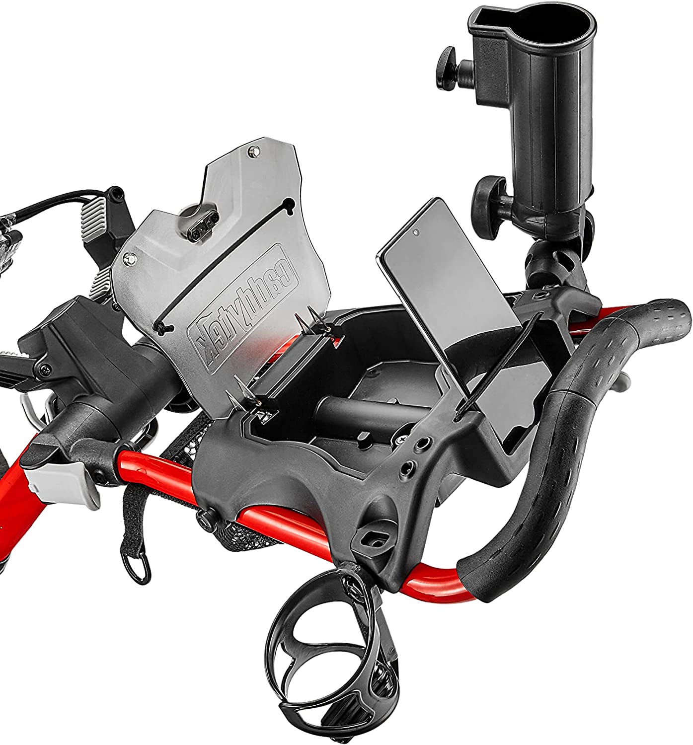 Caddytek CaddyLite Compact Golf Push Cart | Semi-Auto One-Click Fold | Widest 32" Stability Base